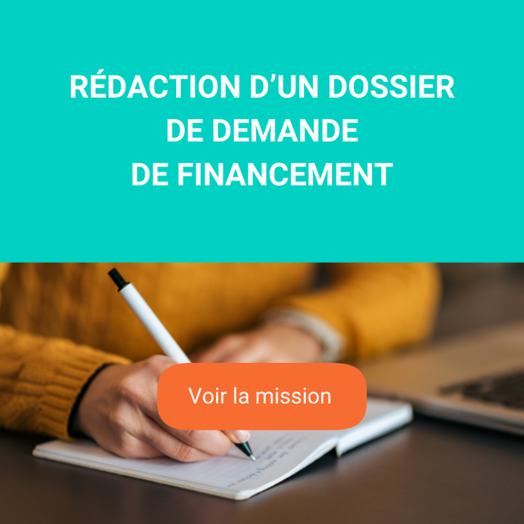Rédaction d’un dossier de demande de financement – Decisio